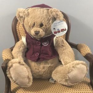 NWT📌Animal Adventure  Helzberg Diamond 2012 "Make a wish" I Am Loved Teddy Bear